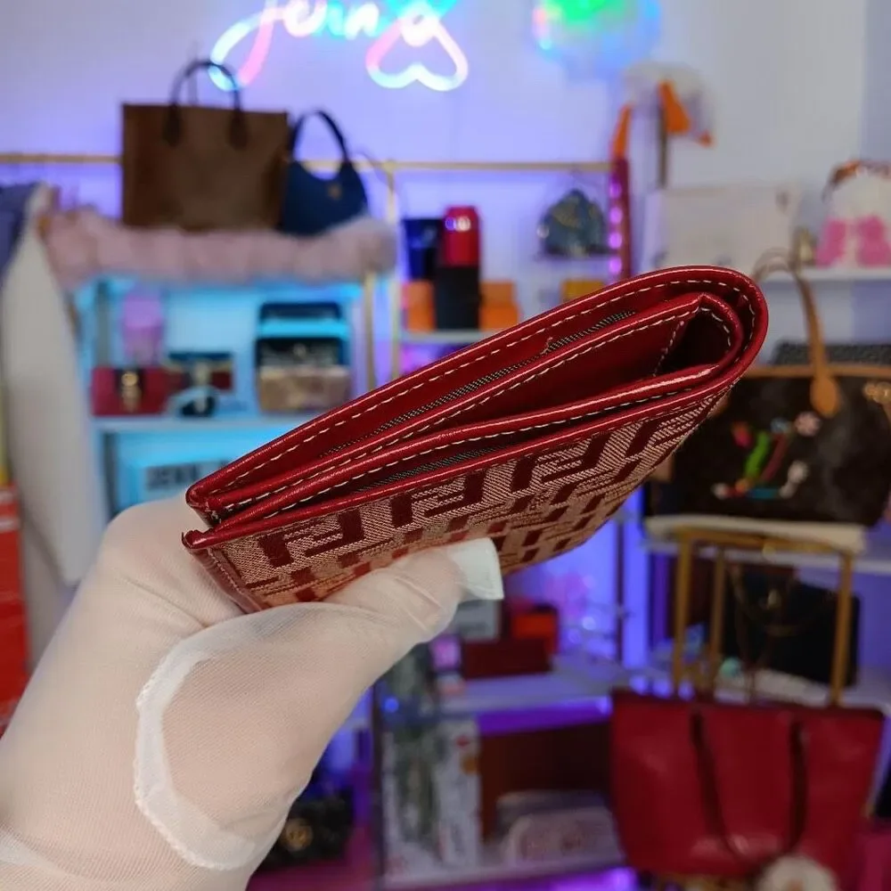 Fendi red beige